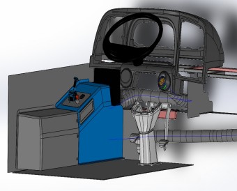 48V bus driver air conditioner system