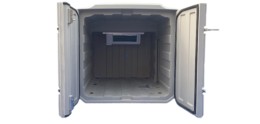 Refrigeration unit rotomolding box