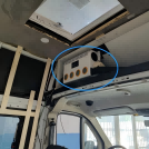 vanlife 12V split parking air conditioner